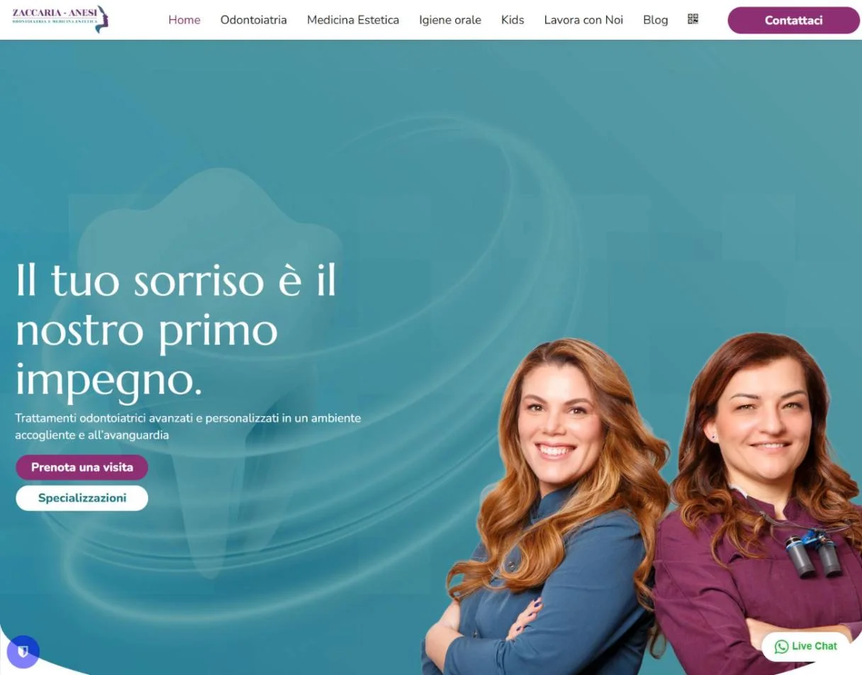 Il sito dello Studio Zaccaria – Anesi